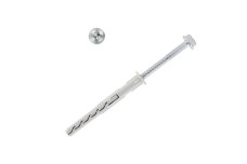 KPR-FAST-K / BKPK10 / W-KPR-FAST Дюбель рамний з шурупом під ключ  Wkret-Met