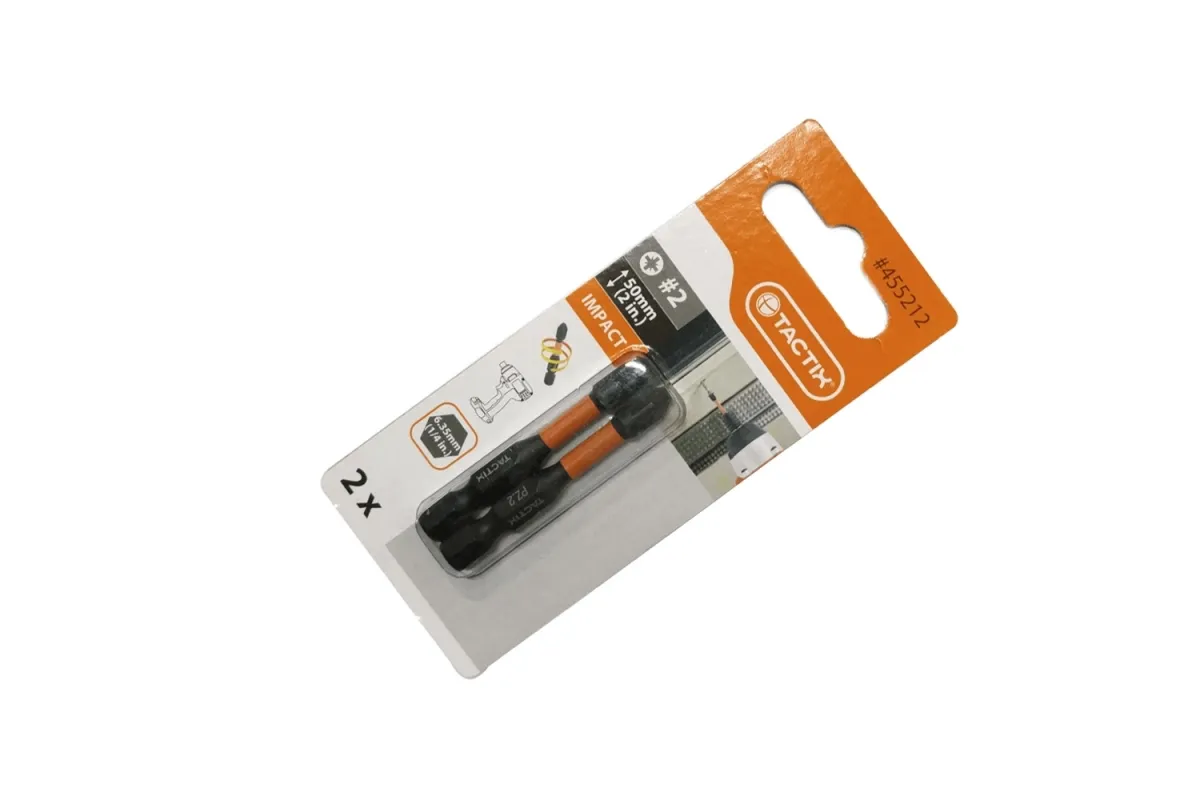 Біта ударна з хрестоподібним шліцем PZ TACTIX Біта ударна з хрестоподібним шліцем PZ TACTIX