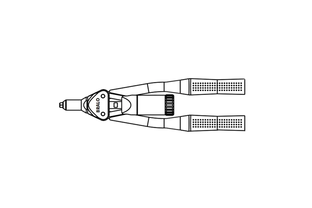 Пістолет ручний для заклепок BM-160 Bralo Пістолет ручний для заклепок BM-160 Bralo