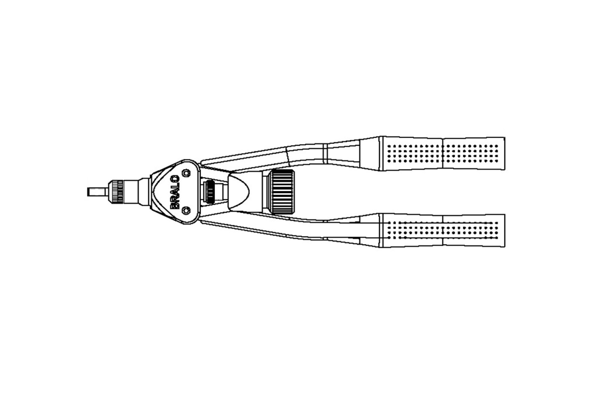 Пістолет ручний для клепальних гайок TR-312 Bralo Пістолет ручний для клепальних гайок TR-312 Bralo