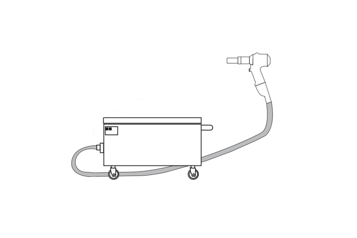 Пістолет пневматичний для вставних гайок HT-80N Bralo Пістолет пневматичний для вставних гайок HT-80N Bralo