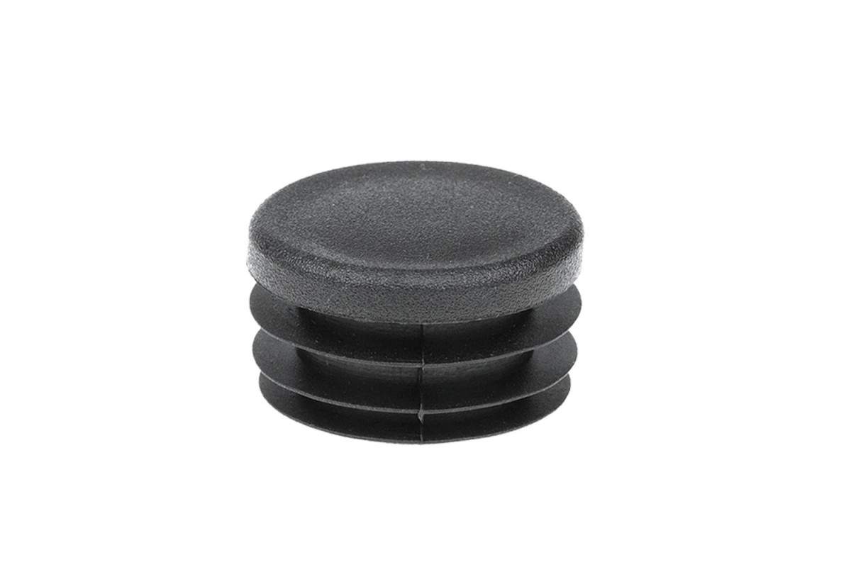 AN 284 поліамід Заглушка пластикова для круглої труби чорна AN 284 поліамід Заглушка пластикова для круглої труби чорна