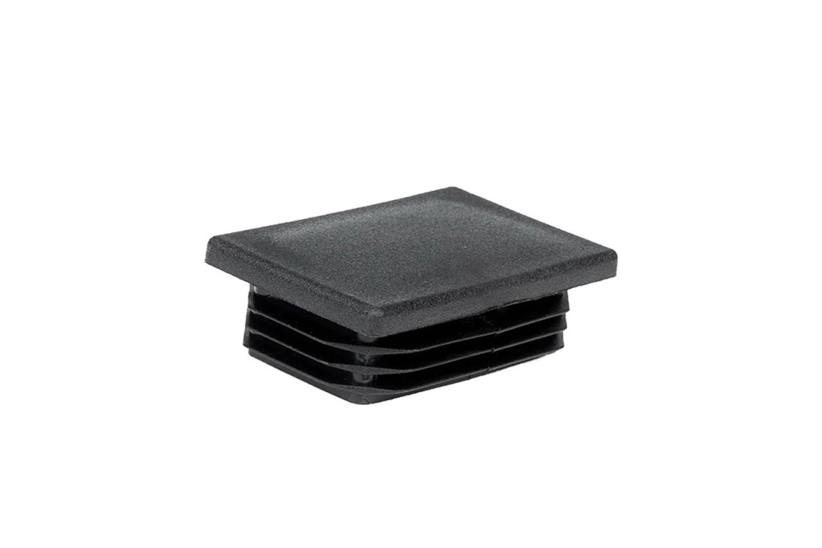 AN 284 поліамід Заглушка пластикова для прямокутної труби чорна AN 284 поліамід Заглушка пластикова для прямокутної труби чорна