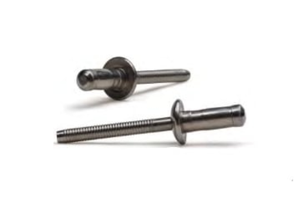 Заклепка Hard Lock A2/A2 с плоским буртиком Bralo