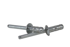 Заклепка MULTIGRIP Al/St с плоским буртиком Bralo