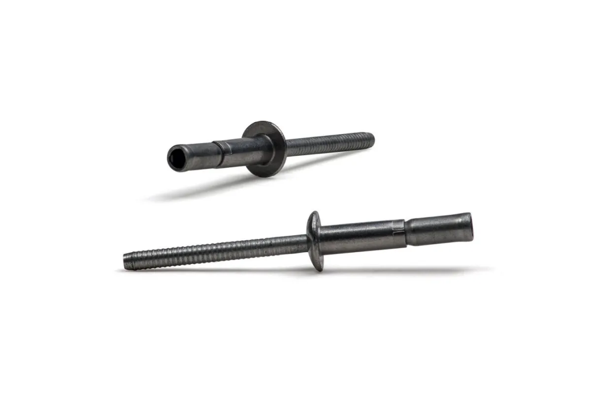 Заклепка конструкційна A4/A4 з плоским буртиком Bralo