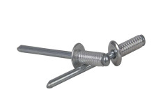 Заклепка рифлена Al(Mg3,5)/St з плоским буртиком Bralo
