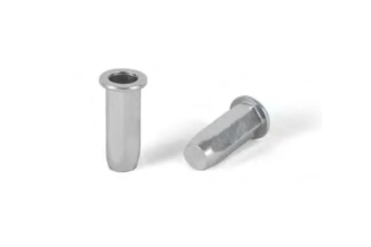 Клепальна гайка цинк зі збільшеним буртиком шестигранна закрита Bralo Клепальна гайка цинк зі збільшеним буртиком шестигранна закрита Bralo