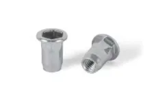 Клепальна гайка цинк зі збільшеним буртиком частково шестигранна відкрита Bralo Клепальна гайка цинк зі збільшеним буртиком частково шестигранна відкрита Bralo