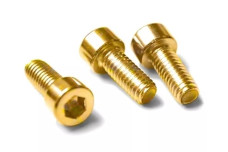 DIN 912 10,9 цинк жовтий  Болт з циліндричною головкою і внутрішнім шестигранником