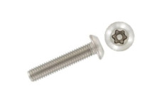 ISO 7380-1 A2 Болт антивандальний з напівкруглою головкою Torx+PIN