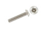 ISO 7380-1 A2 Болт антивандальний з напівкруглою головкою Torx+PIN