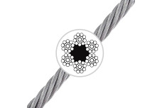 Канат ДСТУ 3077-80 (6х19) БНС ВЛ