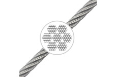 Канат ДСТУ 3067-80 (6х19) ОЦ з металевим осердям