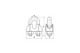 Затиск для канатів DIN 741